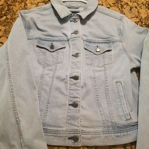 Lands End Denim Jean Jacket Medium